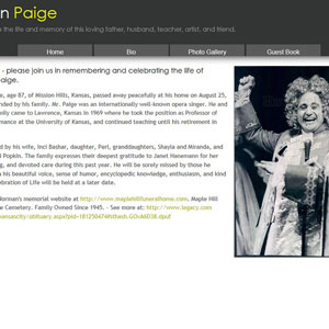 Website in honor of the late great Norman Paige.